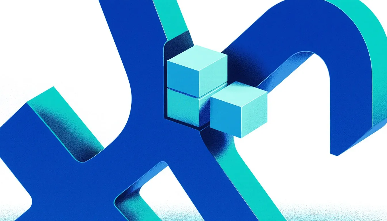 A bold radical symbol cradling stacked cubes, representing roots and powers combined in fractional exponents